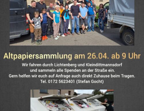 Altpapiersammlung