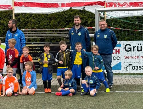 Bambinis zu Gast bei 100 Jahre TSV Wachau